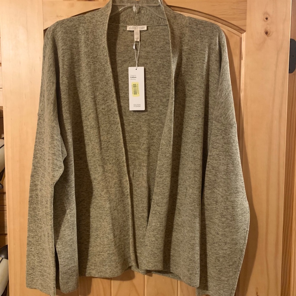 Eileen Fisher cardigan Olive XL